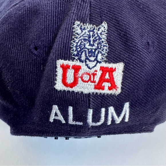 VTG University Of Arizona Wildcats Dad Hat Snapback Cap U of A Alum Made in USA - Picture 6 of 10